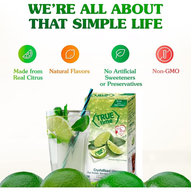 True Lime Water Enhancer (Bilingual Label) - Sugar Free Zero