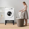 Nefish Steel Laundry Pedestal Height 12" Heavy Duty Washing Machine