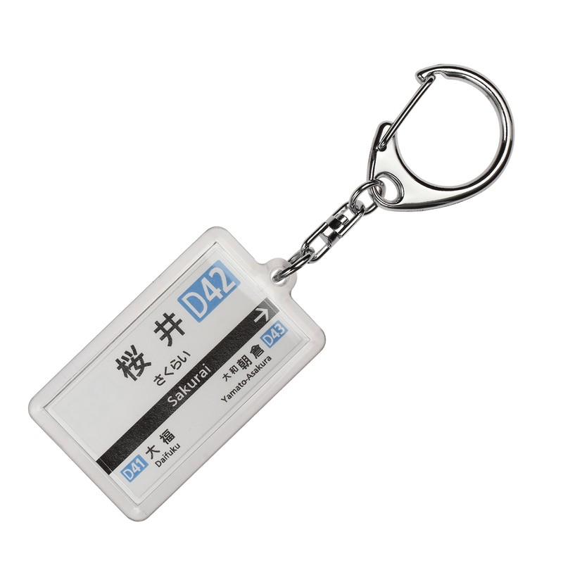 Kintetsu Osaka Lines "Comic" Keychain 2017 Train Goods