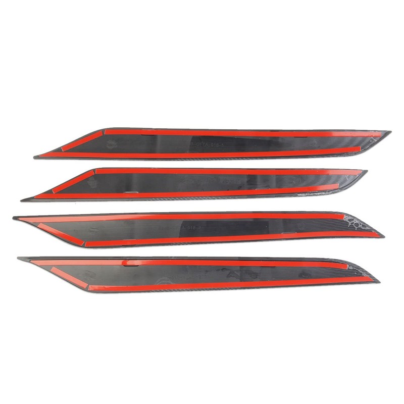 Fewshaw Carbon Fiber Door Panel Trim Cover For 2021-2024 Chevy