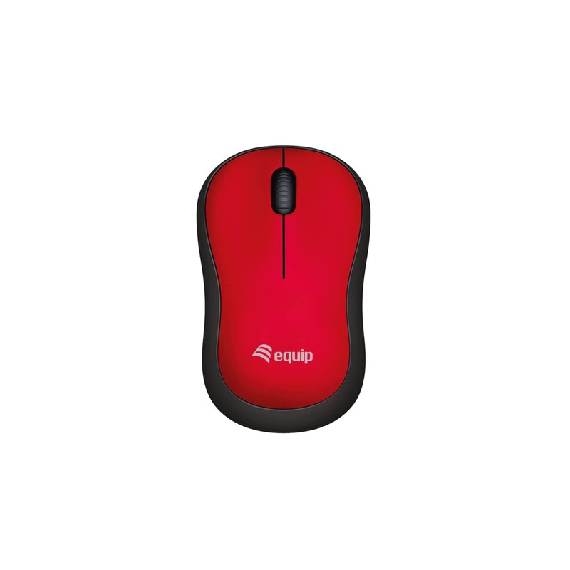 Equip 245113 Optische Maus kabellos rot mini