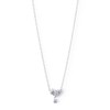 The Kiss BD-SN5002 Silver Necklace, Birthstone, Simple, Women's, Gift Wrapping,