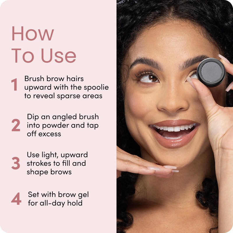 Billion Dollar Brows Eyebrow Powder in Blonde – Achieve Fuller,