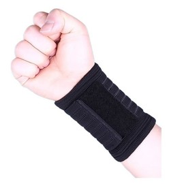 SW Wrist Brace Running Health Sports Compression Wrist Joint Support Band Black Black/L