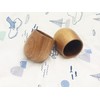 HomeImpel 4 Pack Wooden Coffee Cups Tea Cups, 4oz, 120ml,