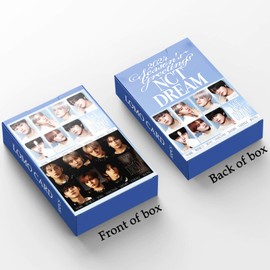 PYAJUU Nct Dream Photocard 55pcs Nct Dream 2024 Season's Greetings Photocard Kpop Nct Dream Lomo Cards Gift for Fans Daughter Nct Dream Merch