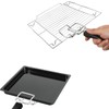 2Pcs Oven Tray Extractor Grills Extractor Oven Rack Push Tool