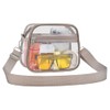 USPECLARE Clear Bag for Stadium Events Clear Crossbody Bag Purse