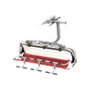 Jaegerndorfer JaegerndorferJC86200 6 Seater Armchair, 1:32 Scale, Red/Grey, Multi-Color