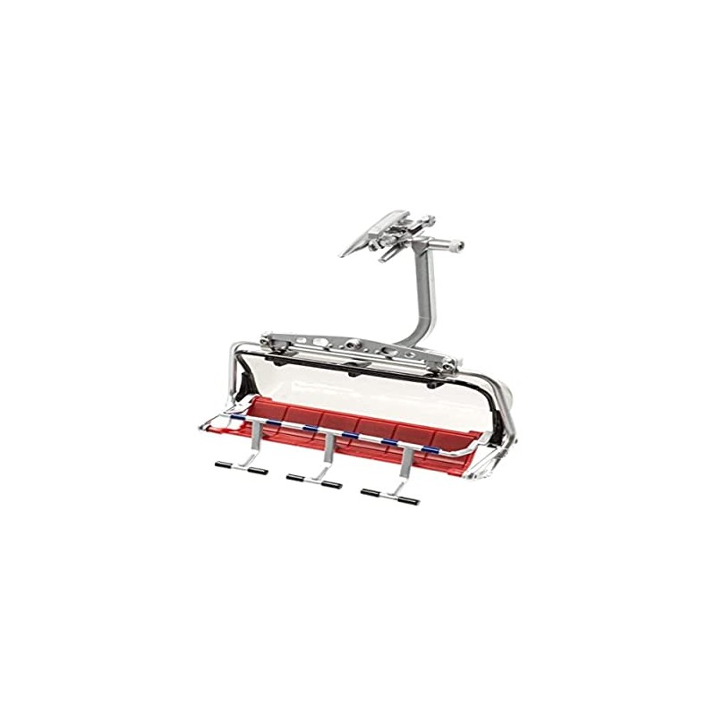 Jaegerndorfer JaegerndorferJC86200 6 Seater Armchair, 1:32 Scale, Red/Grey, Multi-Color