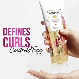 Pantene Curl Perfection Sculpting Gel 6.8 oz (Pack of 3) by Pantene