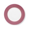 PIP STUDIO 51001296 Flower Festival Scallop Plate Dark Pink 26.5