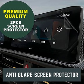 Artemis Shields Matte Anti-Glare, Anti-Fingerprint Clear PET Film Screen Protector Designed for 2025 KIA EV6 Instrument Cluster Infotainment & Navigation Display – 2 Pack