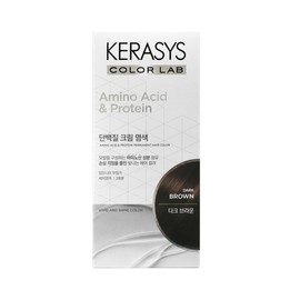 Kerasis 케라시스 단백질크림염색다크브라운120g Kerasis Protein Cream Dye Dark Brown 120g
