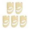 Guitar Finger Thumb Pick Protector,5Pcs Plastic DIY Finger Picks Protector