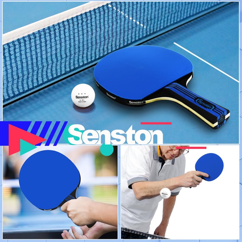 Senston Ping Pong Paddles /5-Ply Premium Table Tennis Paddle, Ideal