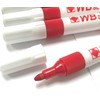 Whiteboard Drywipe Bullet Tip Red Markers x 10 (PC)