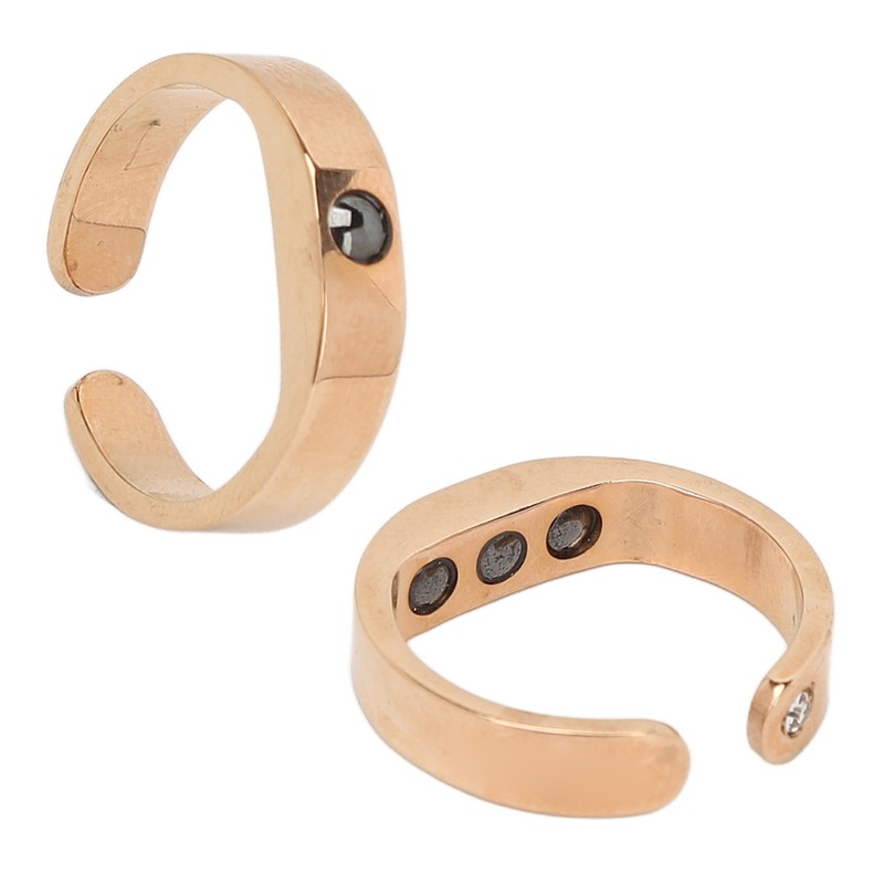 Open Snoring Ring Electroplating Adjusted Improve Sleep Breathing Open Snoring