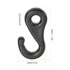 MECCANIXITY Camping Snaps Hooks Plastic Buckles, 6.5mm Hole Clip Accessories