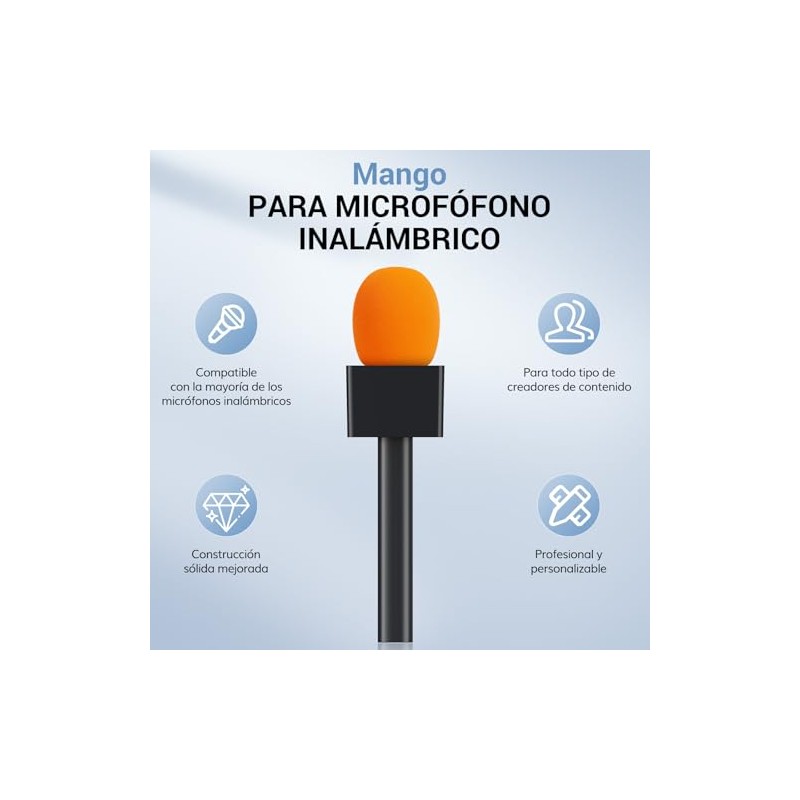 TONOR Mango de micrófono dji y RODE, Soporte de micrófono