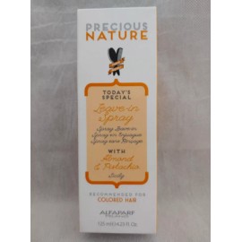 Alfaparf Precious Nature Almond and Pistachio Leave In Spray, 4.23oz - New