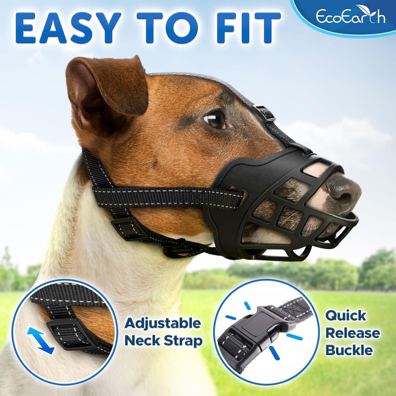 EcoEarth - Dog Muzzle - for Extra Large Sized Dogs