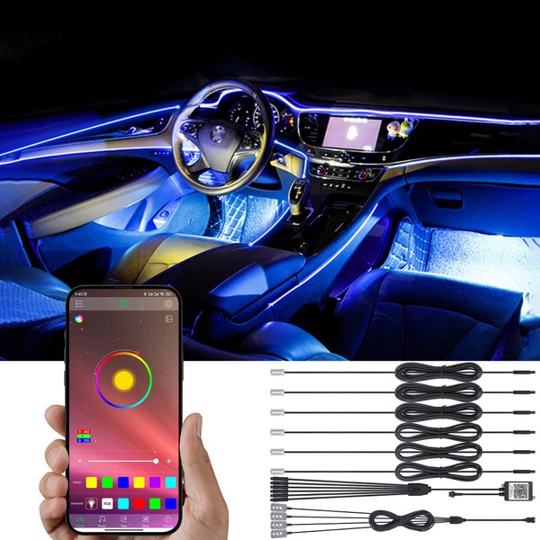 TABEN Ambient Light App Control Car Atmosphere Light Lamp Soft