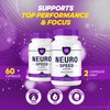 (2 Pack) Neuro Speed – Premium Daily Memory Support Formula
