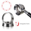 58mm Magnetic Dosing Funnel V2, MATOW Stainless Steel Espresso Dosing