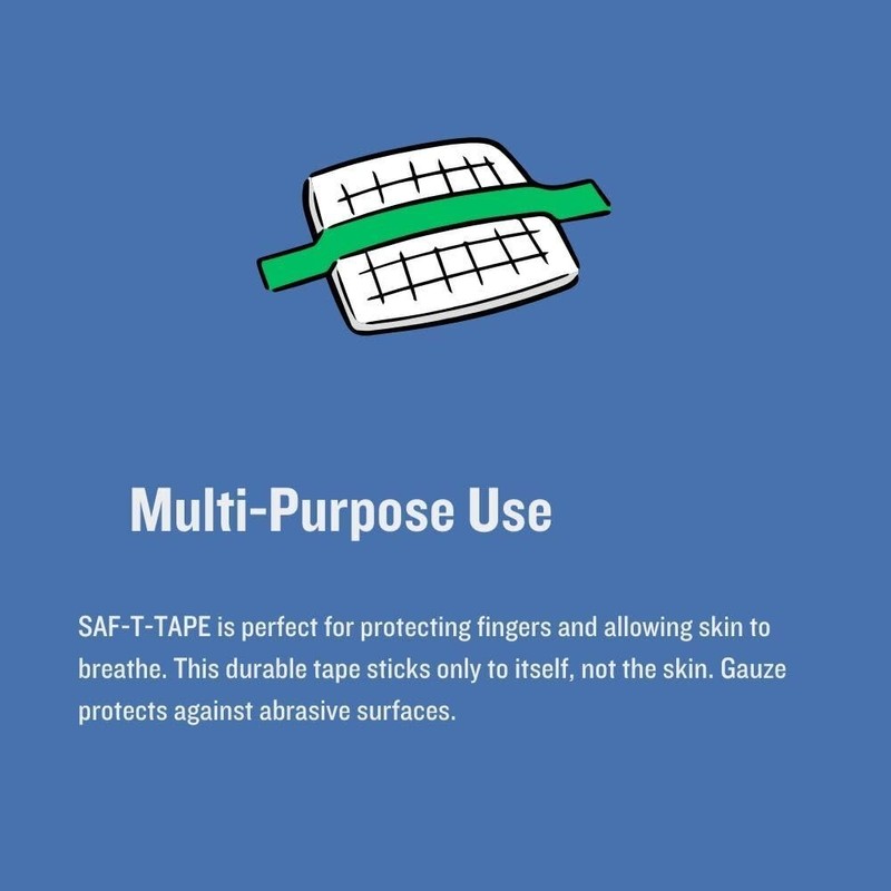SAF-T-TAPE Sticks to Itself 1 Inch x 30 yards 12