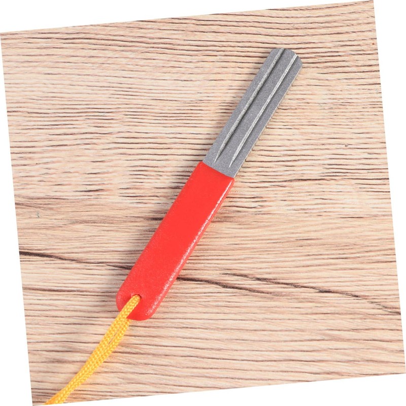 OSALADI All-in-one Fishing Gear 10x1cm Hook Sharpener with 600/800 Grit