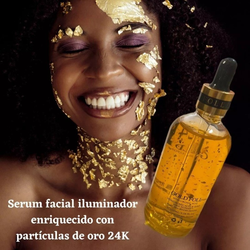 Nat 2x1 Serum Suero De Oro 24k Con Ácido Hialurónico