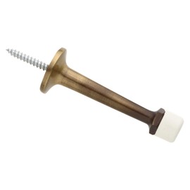 National Hardware N215-871 V1931 Rigid Door Stop in Antique Brass