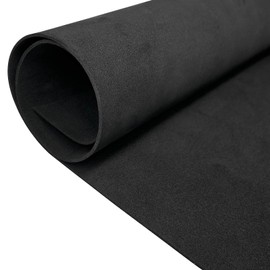 ZHUORUE EVA Cosplay Foam Sheets - 2mm Thick Black 33 x 200cm Roll of Craft Foam Sheets, High Density 86kg/m3 for Cosplay Modeling, DIY Projects, Crafts