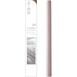 KiSS W Eyebrow N 03 Ash Camel Pencil 0.1g Powder 0.3g Eyebrow Pencil x Eyebrow Powder W End