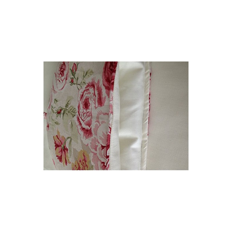 Genevieve Old Rose Vintage Pink Sage Green Cream Beige Floral