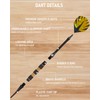 Yirinatek Precision Darts with Storage Box, 6 High-Quality Darts with