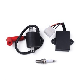 Goodbest New Ignition Coil CDI Spark Plug Compatible with Yamaha Gas Golf Cart G9 1990-1995 Replace J38-82310-20-00