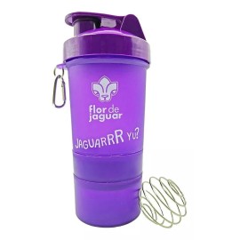 Flor De Jaguar | Termo Shaker (morado)
