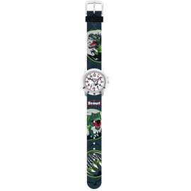 SCOUT Boys' Analogue Quartz Watch with Plastic Strap 1, multicoloured, Strap.