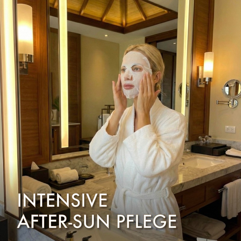 Clupy After Sun Face Mask - Cooling Moisturiser & Regeneration