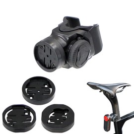 Wreckmount Safety Light Mount for Seat Posts, Dial, Fixed Type, α Model 1 (SeatPost2-a1) (Compatible with 14 Brand as of January 2026), Easy to Install, High Fixed Power, Multi-Shape, Scratch