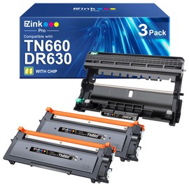 TN660 Toner Cartridge and DR630 Drum Unit Compatibility for Brother Printer