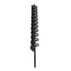 ALL-CARB 2" × 24" Precision Black Auger Drill Bit For