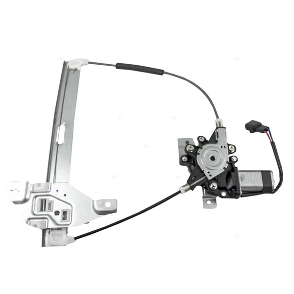 Brock Replacement Passenger Rear Power Window Regulator with Lift Motor
