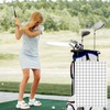 Sinbana 150pcs White Reflective Dot Stickers for Golf Clubs &