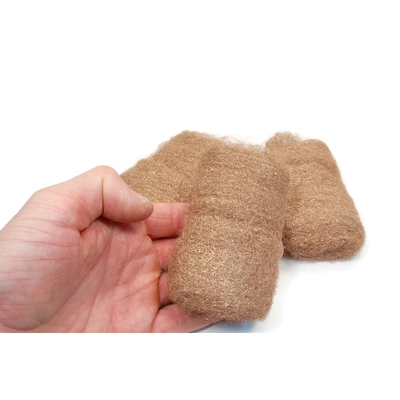 Rogue River Tools Bronze Wool Pads - Fine (3)