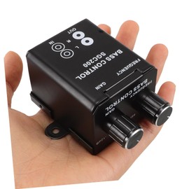 Mobestech Car Audio Bass Control Knob Volume Controller for Amplifiers Line Output Converter and Subwoofer Boost Functionality Easy Installation and Construction