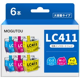 LC411 LC411Y Compatible Brother LC411 Ink for Brother DCP-J928N DCP-J1800N DCP-J528N MFC-J905N DCP-J926N DCP-J526N MFC-J939DN MFC-J739DN DCP-J914N Ink Cartridge 11C LC4 11M [No need to distinguish numbers]