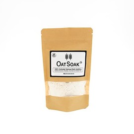Bare Boutique - OatSoak 100g Colloidal Oats - Fine Oatmeal, Skin Relief, Soothing Bath for Itchy Skin, Psoriasis, Eczema, Chicken pox and Sunburn. Ideal for Soap Making.